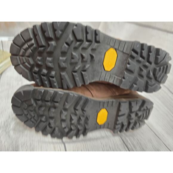 Danner Brown 6" Hiking Gore-Tex Boot USA Size 7 M Model 34300 Vibram Soles EUC - Picture 7 of 11